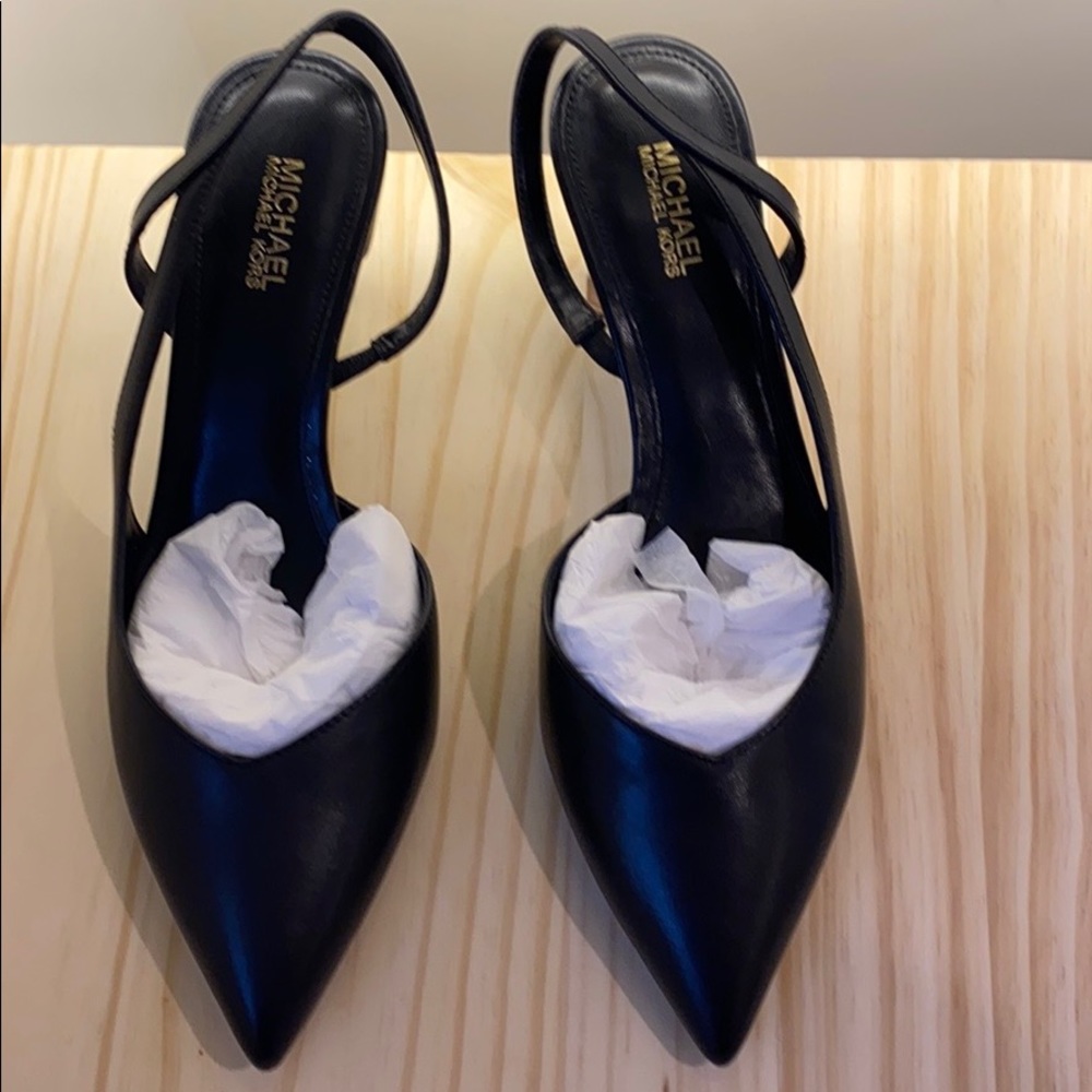 Michael Kors Page Pointed Toe Slingback Pump